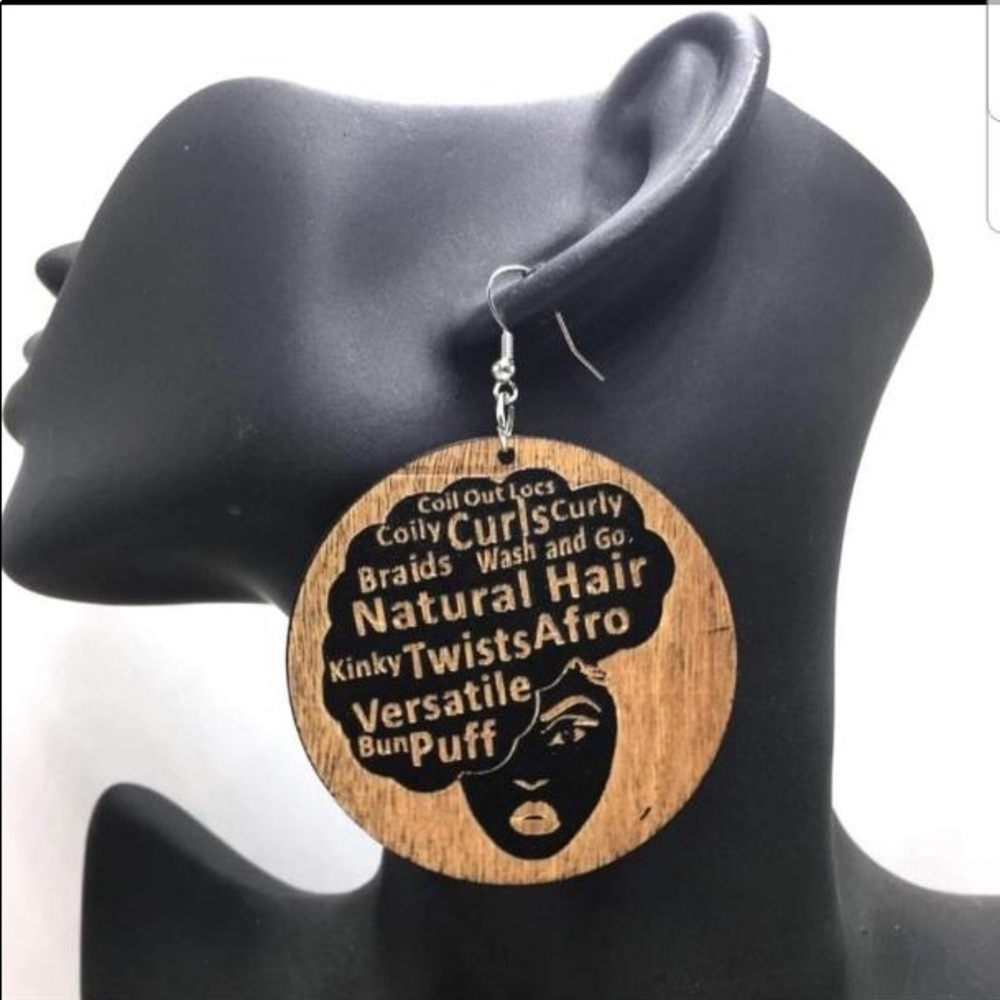 Versatile Puff Queen African earrings